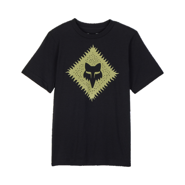 Fox - YTH LEO PREM SS TEE  - BLACK - T-Shirt