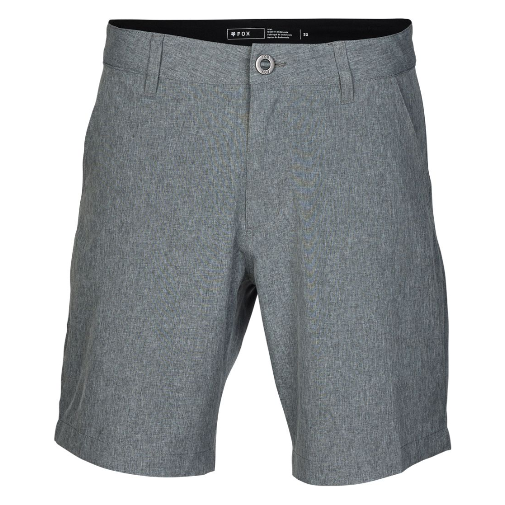 Fox - Essex Tech Stretch - Heather Graphite - Hybrid Short