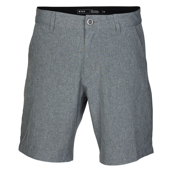 Fox - Essex Tech Stretch - Heather Graphite - Hybrid Short