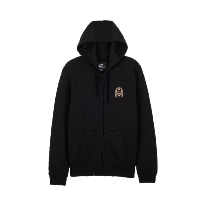 Fox - EXPLORATION FLEECE ZIP  - BLACK - Zip Hoodie