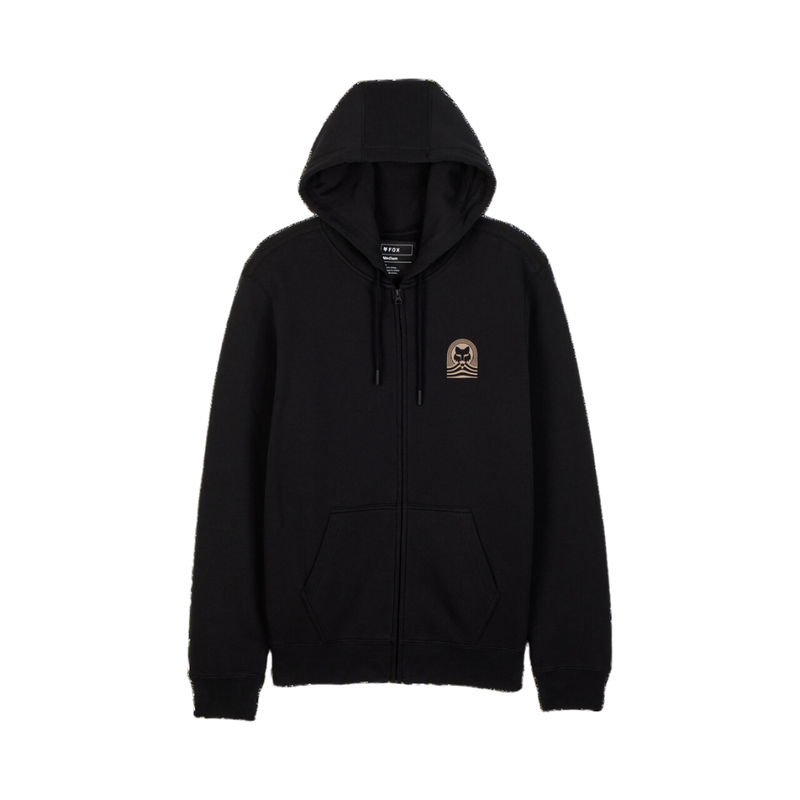 Fox - EXPLORATION FLEECE ZIP  - BLACK - Zip Hoodie
