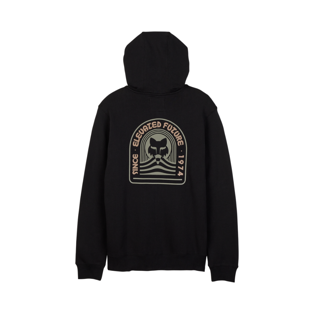 Fox - EXPLORATION FLEECE ZIP  - BLACK - Zip Hoodie