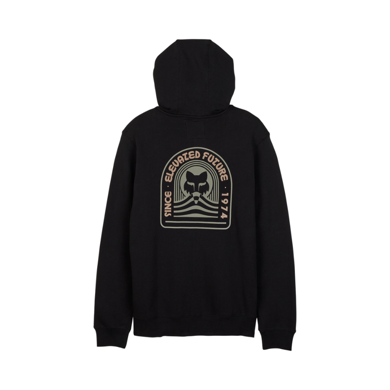 Fox - EXPLORATION FLEECE ZIP  - BLACK - Zip Hoodie
