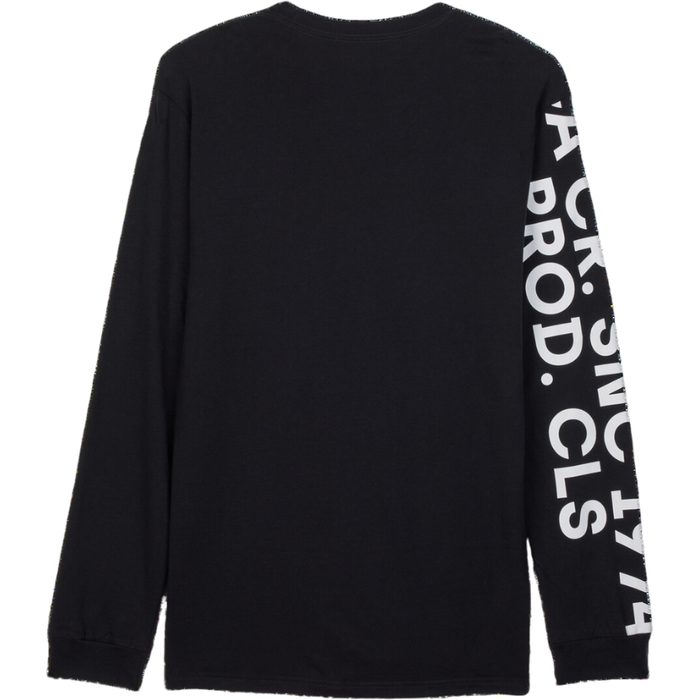 Fox - BARGE PREM LS TEE  - BLACK - T-Shirt Langarm