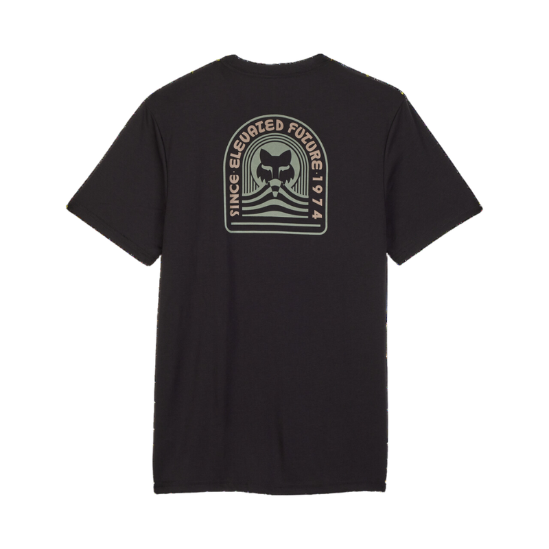 Fox - EXPLORATION TECH SS TEE  - BLACK - T-Shirt