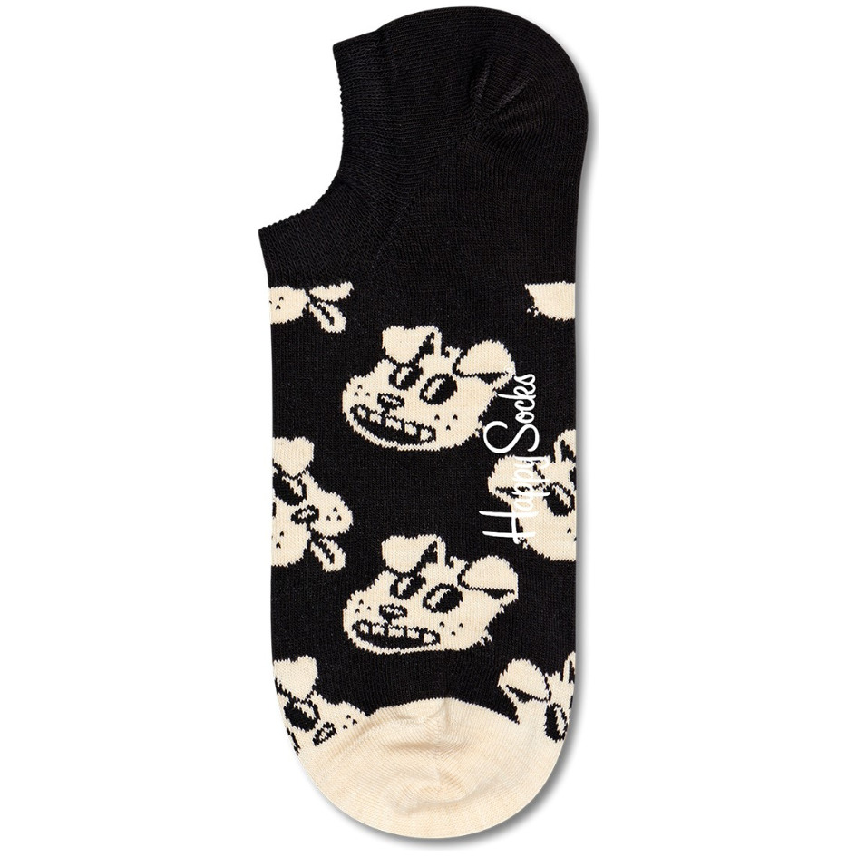 Happy Socks - Dog Low Sock - Black - Socken