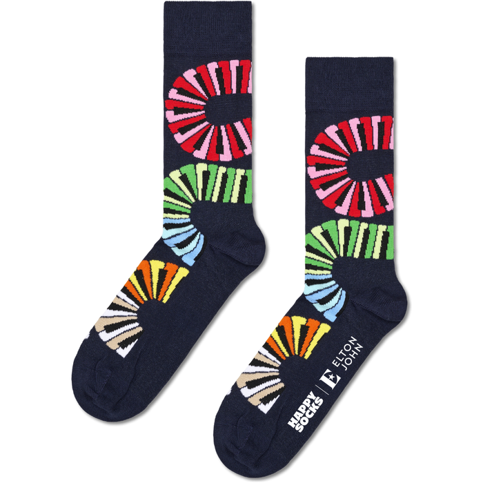 Happy Socks - Piano Notes Sock - Navy - Socken
