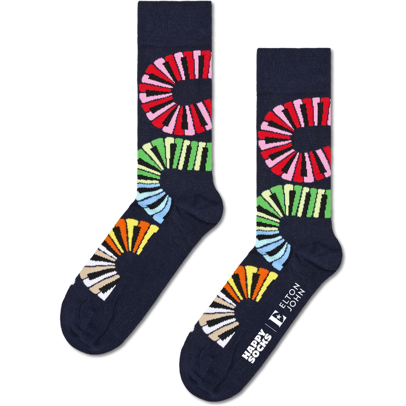 Happy Socks - Piano Notes Sock - Navy - Socken