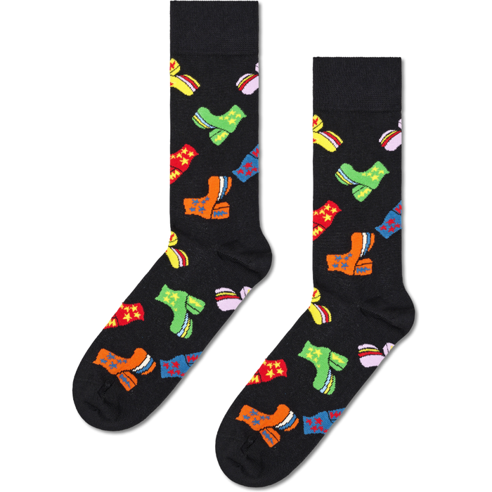 Happy Socks - Disco Shoes Sock - Black - Socken