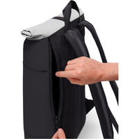 Ucon - Hajo Medium Aloe - Black - Light Grey - Rolltop-Rucksack