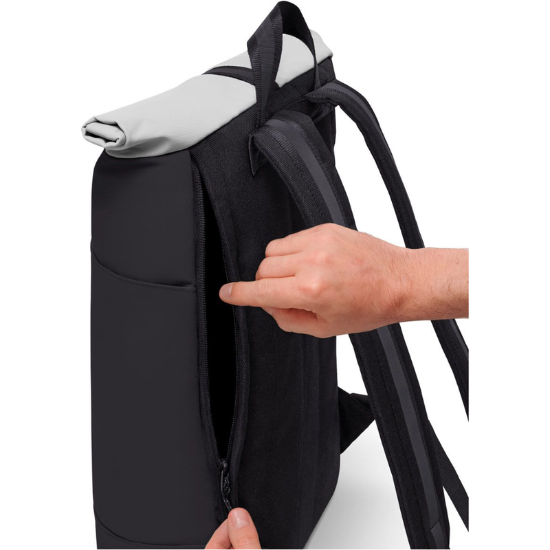 Ucon - Hajo Medium Aloe - Black - Light Grey - Rolltop-Rucksack