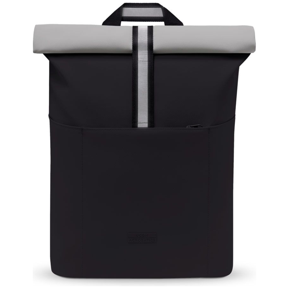 Ucon - Hajo Mini Aloe - Black - Light Grey - Rolltop-Rucksack