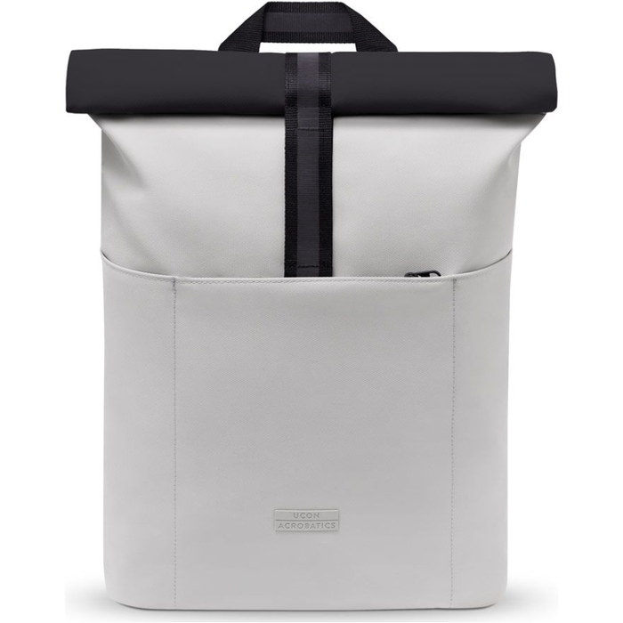 Ucon - Hajo Mini Aloe - Light Grey - Black - Rolltop-Rucksack
