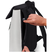 Ucon - Jasper Mini Aloe - Light Grey - Black - Rolltop-Rucksack