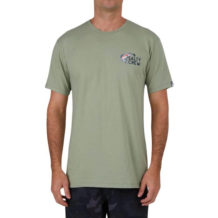 Salty Crew - FLY TRAP PREMIUM S/S TEE - Dusty Sage - T-Shirt