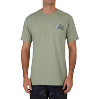 Salty Crew - FLY TRAP PREMIUM S/S TEE - Dusty Sage - T-Shirt