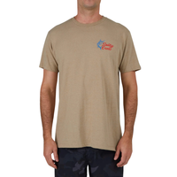 Salty Crew - JACKPOT STANDARD S/S TEE - Khaki Heather - T-Shirt