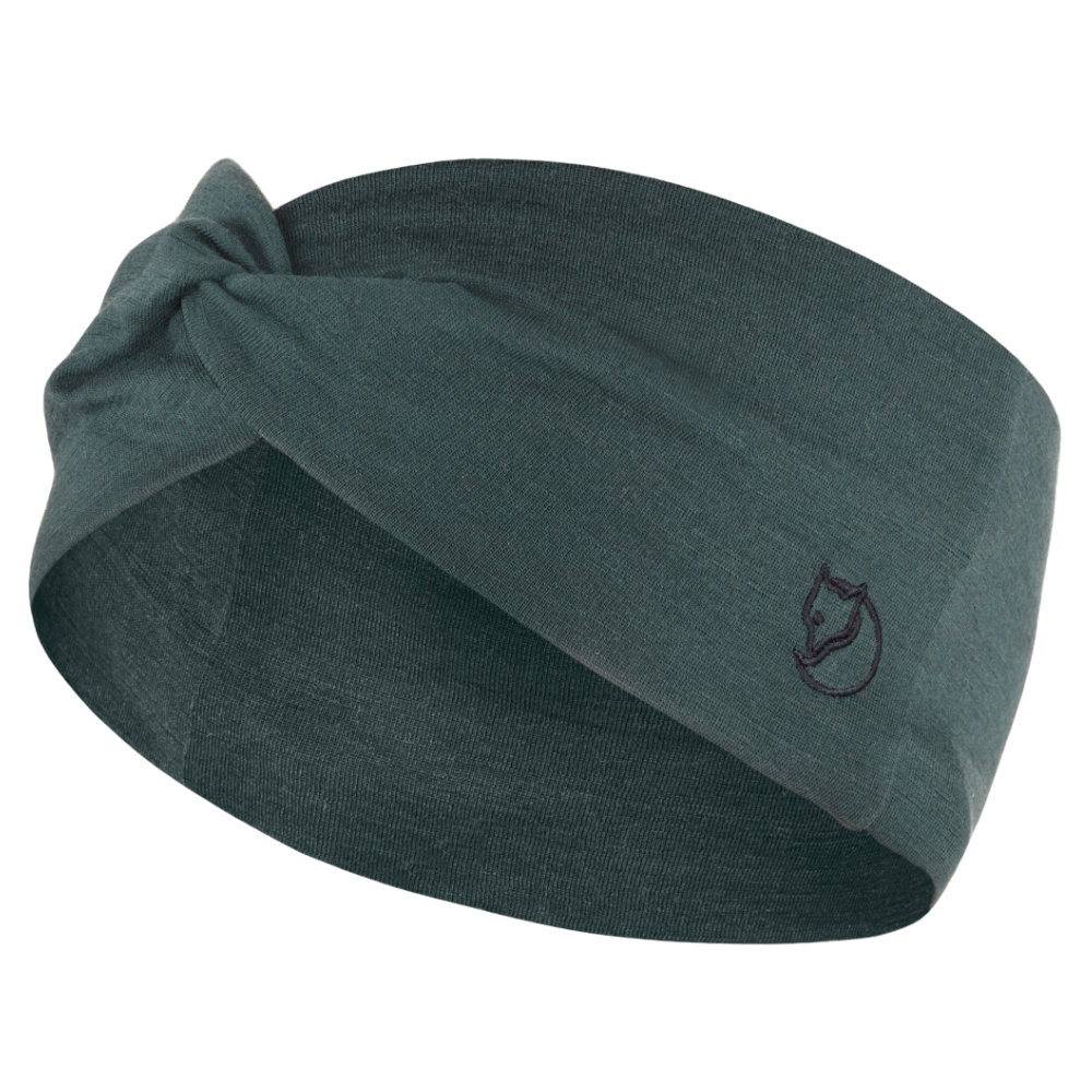 FjällRäven - Abisko Wool Headband - Dark Navy - Stirnband