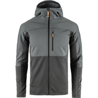 Fjällräven - Abisko Trail Fleece  - Iron Grey-Grey - Fleece Jacke