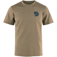 Fjällräven - Walk With Nature T-shirt  - Suede Brown - T-Shirt