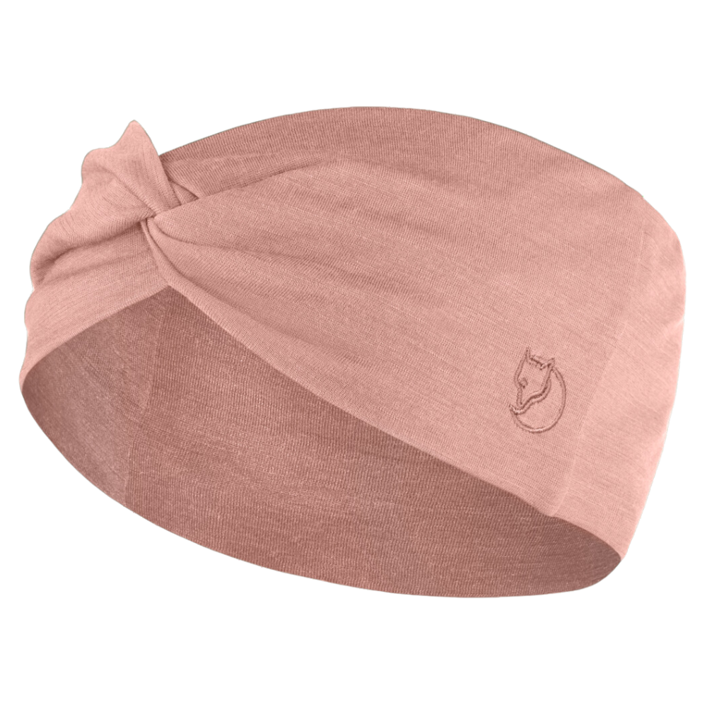 FjällRäven - Abisko Wool Headband - Chalk Rose - Stirnband
