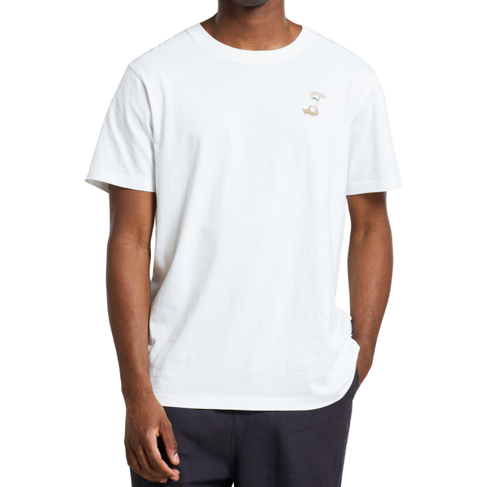 Dedicated - T-shirt Stockholm Siesta Fiesta Hands Emb - White - T-Shirt