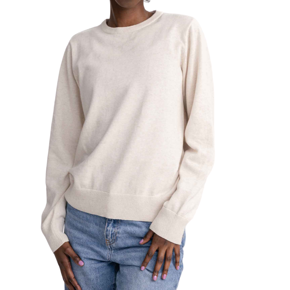 Melawear - DHANA - cream blend - Crew Sweater