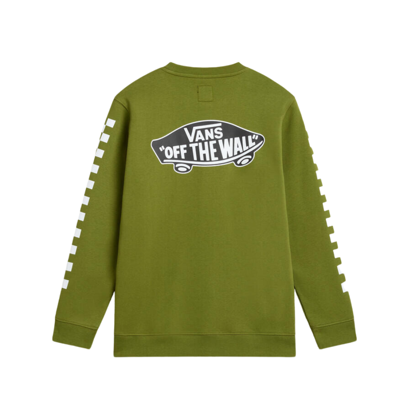 Vans - Exposition Check II Crew - Pesto - Crew Sweater