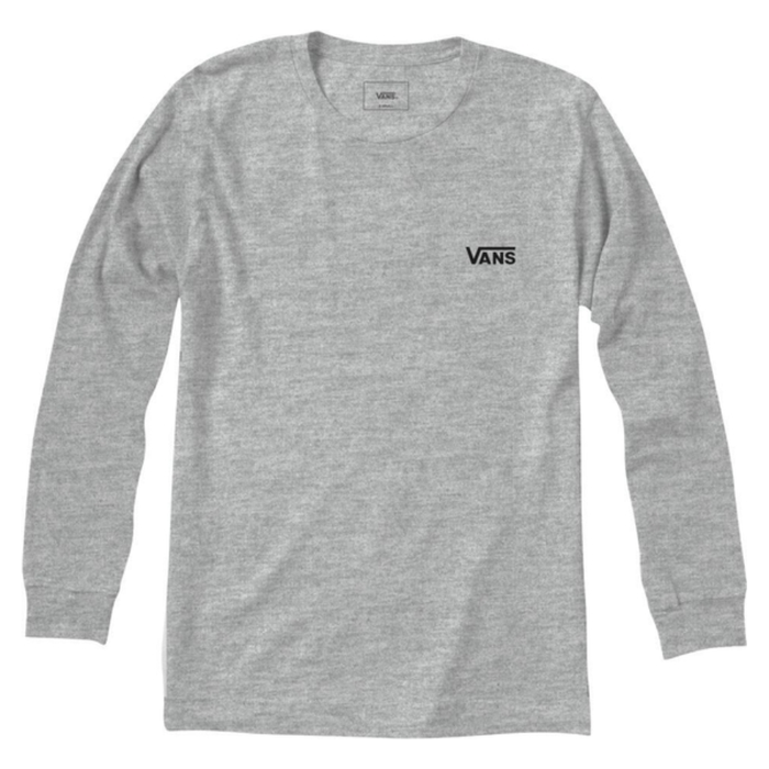 Vans - MN Left Chest Hit LS  - Athletic Heather - T-Shirt Langarm