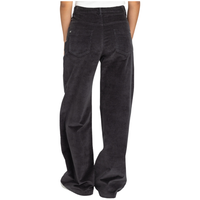 Roxy - Surf On Cloud Cord Stretch - Phantom - Baggy Fit Pant