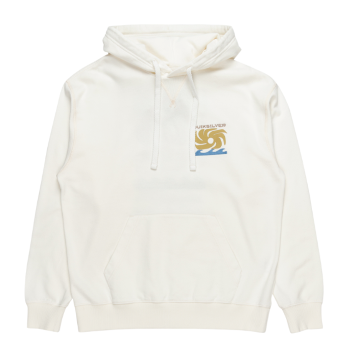 Quiksilver - Garment Dye Screen Hoodie - Birch - Hoodie
