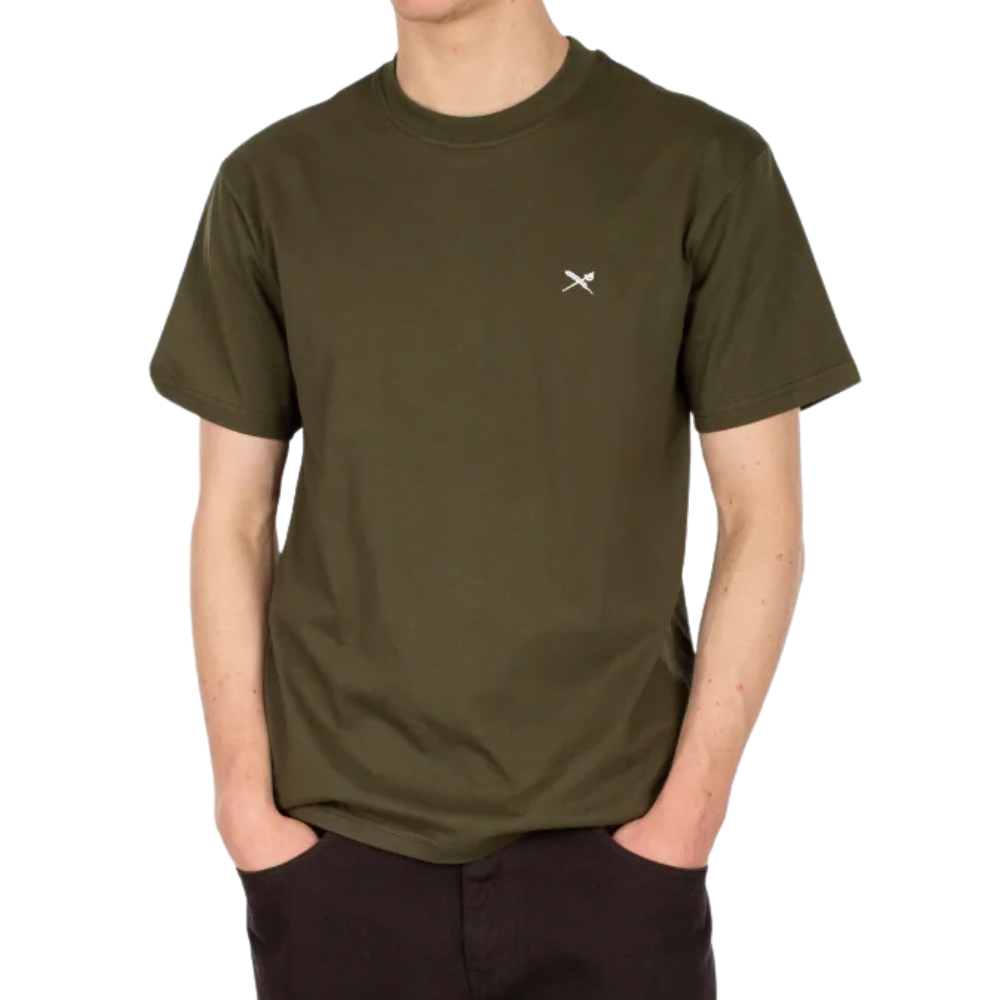Iriedaily - Mini Flag Relaxed Tee  - warm olive - T-Shirt