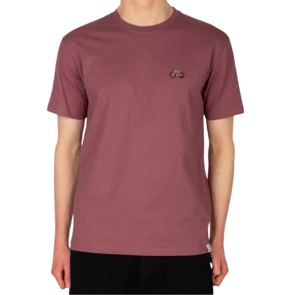 Iriedaily - Peaceride Emb Tee  - plum - T-Shirt