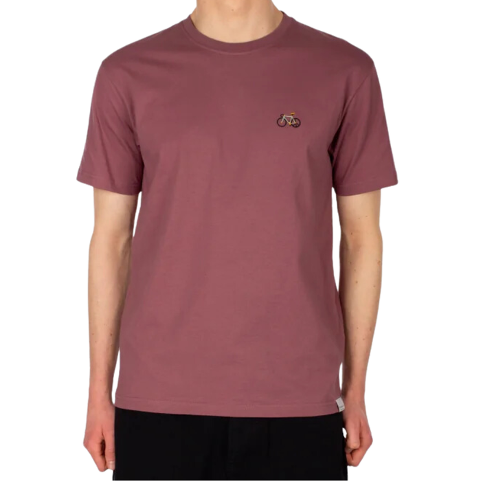 Iriedaily - Peaceride Emb Tee  - plum - T-Shirt