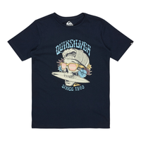 Quiksilver - Qs Skull 69 Yth - Navy Blazer - T-Shirt