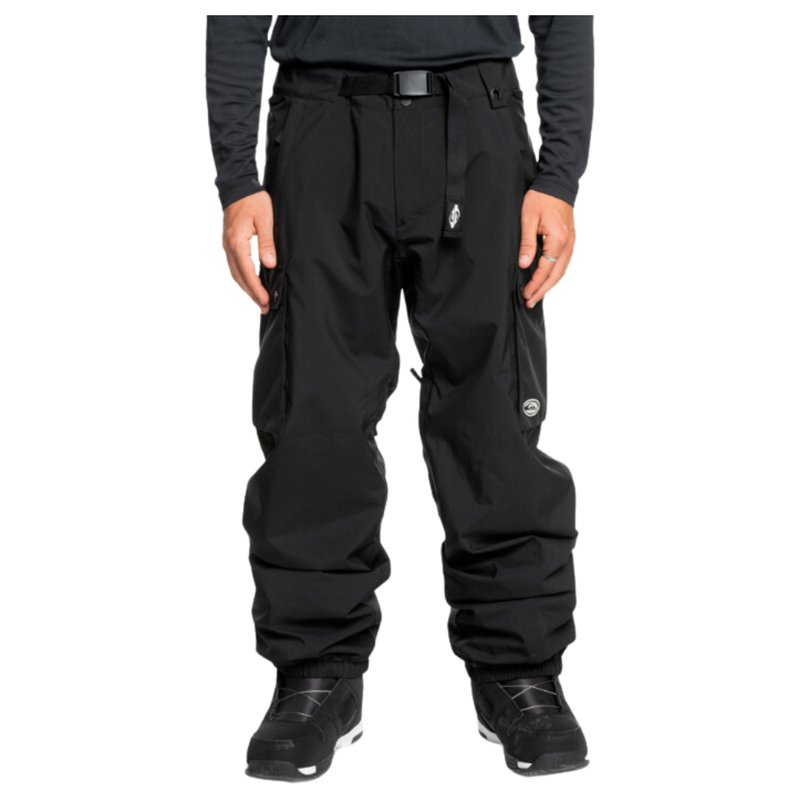 Quiksilver - Snow Down Cargo Pt - True Black - Snowboard-Hose