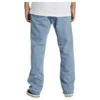 Quiksilver - Dna Beach Denim Pant Youth - 2001 Stone Wash - Straight Fit Pant