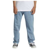 Quiksilver - Dna Beach Denim Pant Youth - 2001 Stone Wash - Straight Fit Pant