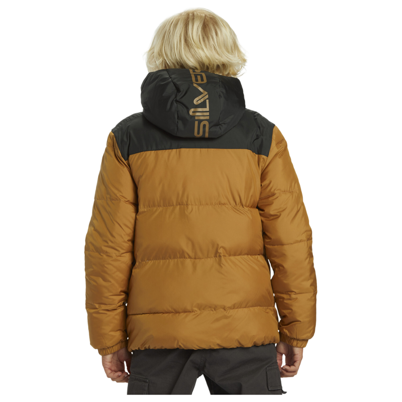 Quiksilver - Cold Days Youth Jacket - Bone Brown - Winterjacke