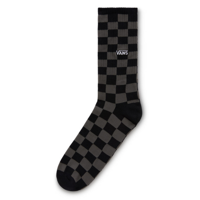 Vans - Checkerboard Crew  - Black/Charcoal - Socken