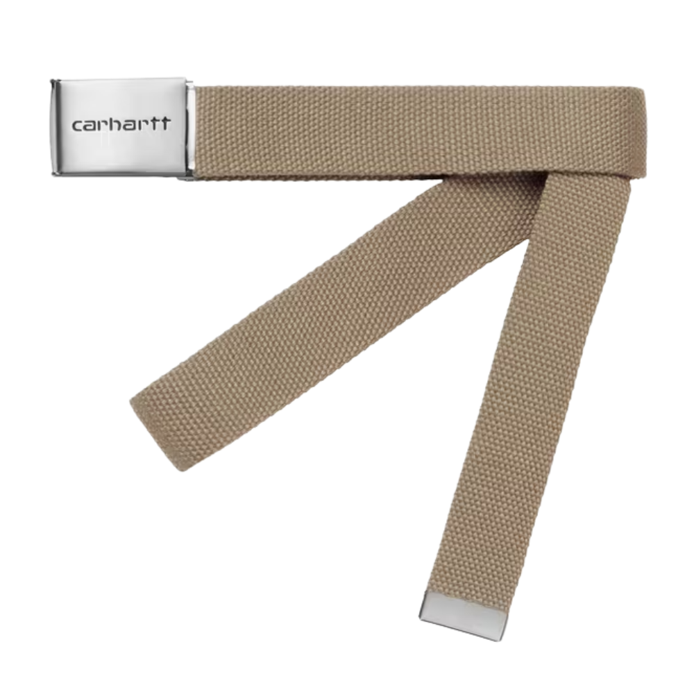 Carhartt - Clip Belt Chrome - Leather - Textilgürtel