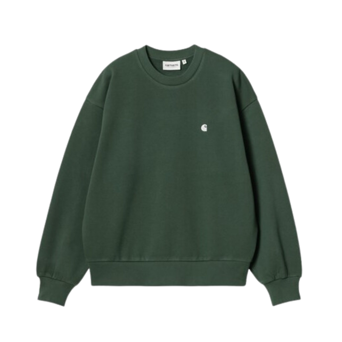 Carhartt - W Casey Sweatshirt - Sycamore Tree / Silver - Crew Sweater