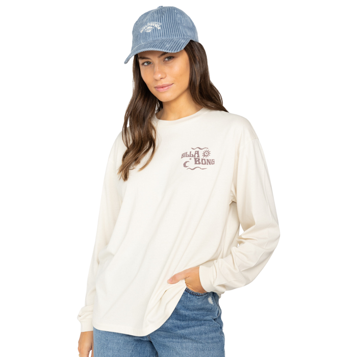 Billabong - No Bad Days - White Cap - T-Shirt Langarm