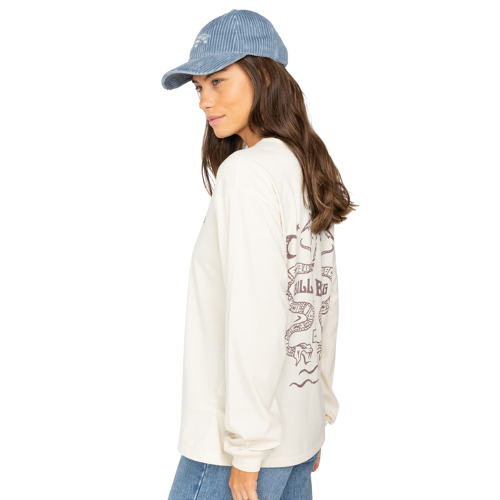 Billabong - No Bad Days - White Cap - T-Shirt Langarm