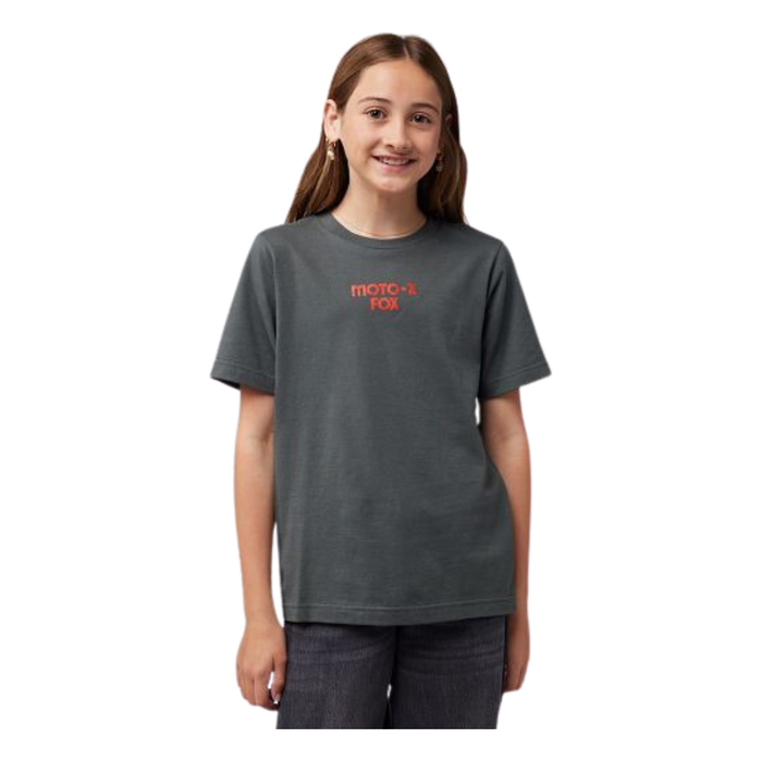 Fox - Yth 74 SS Tee - Dark Shadow - T-Shirt
