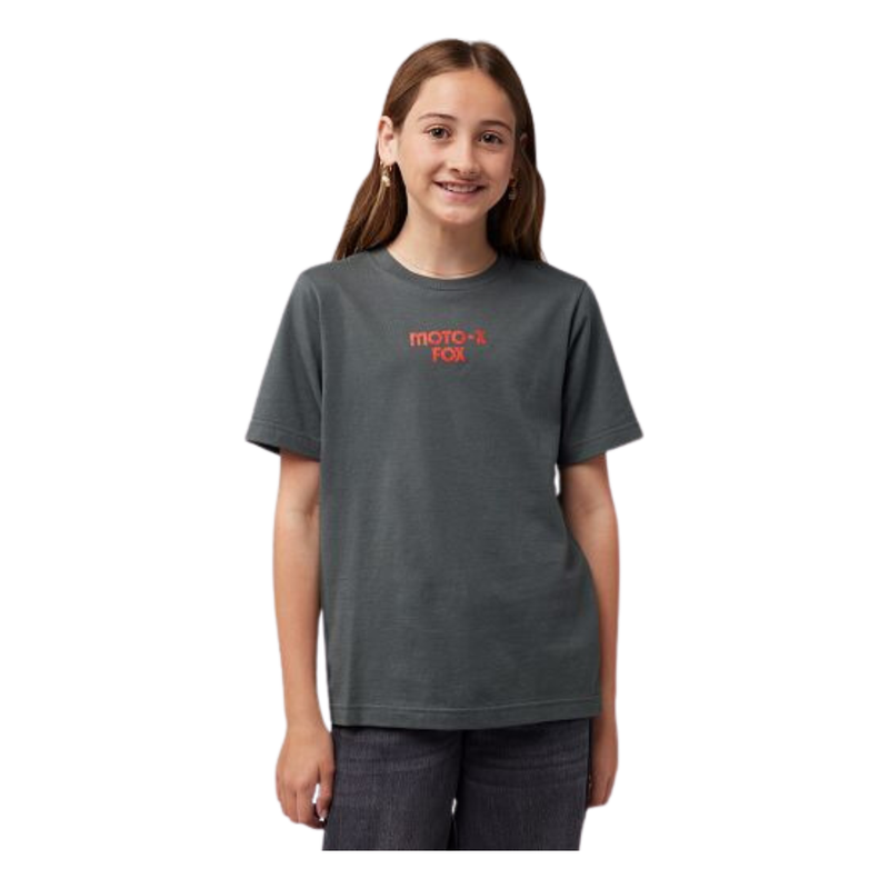 Fox - Yth 74 SS Tee - Dark Shadow - T-Shirt