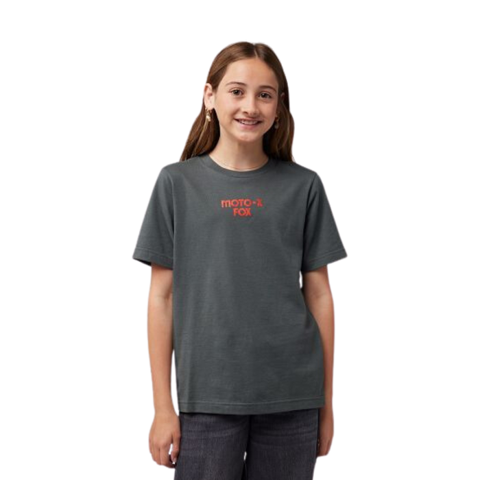 Fox - Yth 74 SS Tee - Dark Shadow - T-Shirt