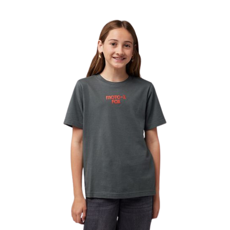 Fox - Yth 74 SS Tee - Dark Shadow - T-Shirt
