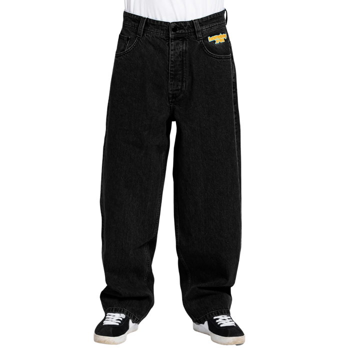 Homeboy - x-tra MONSTER Denim - Washed Black - Baggy Fit Jeans