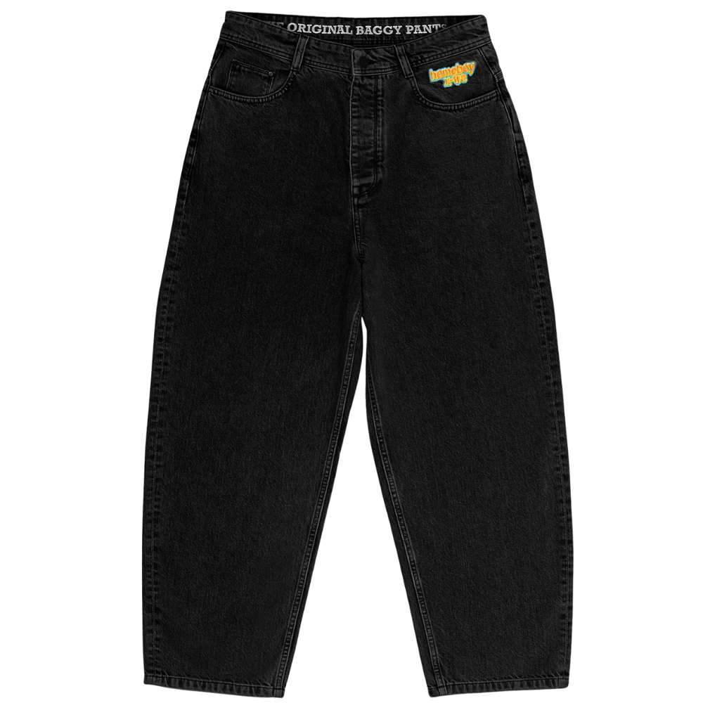 Homeboy - x-tra MONSTER Denim - Washed Black - Baggy Fit Jeans